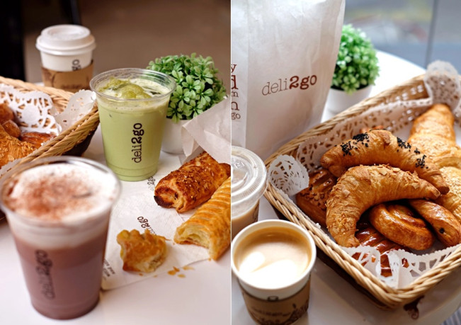 Menu di Shell Deli2Go. (anakjajan)